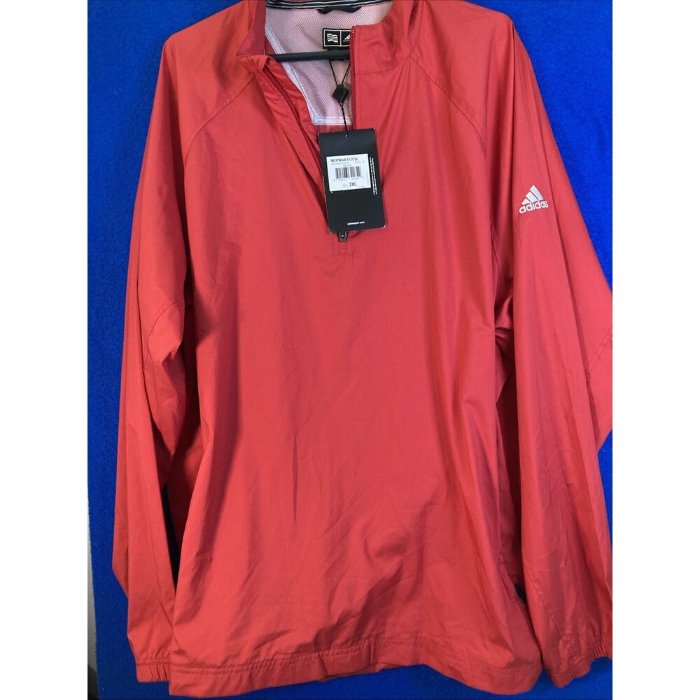 Adidas Fielder's Choice 2.0 Convertible Cage Jacket Men's 2XL Red Baseballll